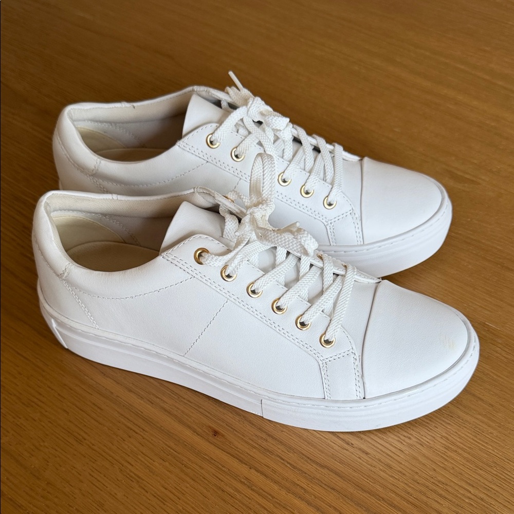 Vagabond Zoe Classic White Women's Lace-Up Sneakers 39 or 9